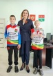 Сегодня глава Котласского района Татьяна Сергеева чествовала юных спортсменов из поселка Шипицыно