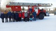 Юные "пожарные" из Савватиевской школы посетили передовую часть Котласского пожарно-спасательного гарнизона