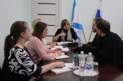 Встреча главы района с представителями Русской православной церкви